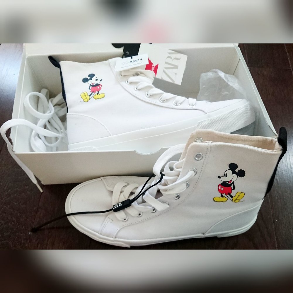 Disney Mickey Mouse x Zara - High Top Sneakers